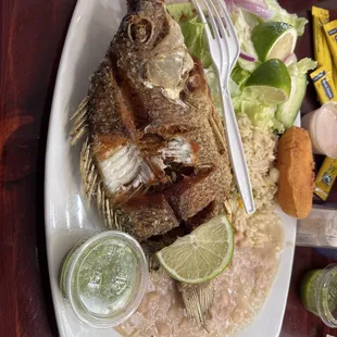 Mojarra frita