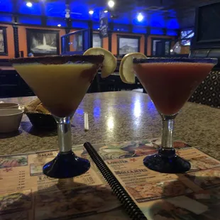 MARGARITAS. We went to this place had an okay time. Waitress was kind of rude and didn&apos;t know what she was doing.