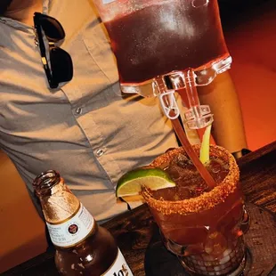 Dr Bochas michelada