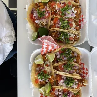 Shrimp tacos