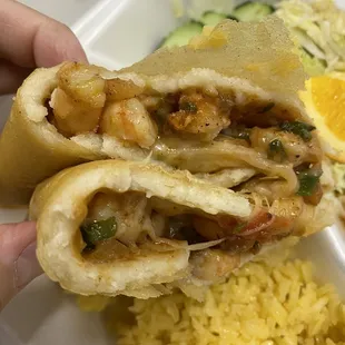 Smaller portions but still cheap.