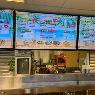 Prices have gone up. Let's see how good the food is.