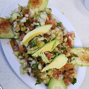 a plate of food