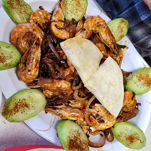a plate of food