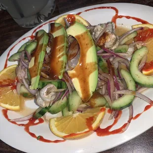 Agua Aguachile Callo de Hacha