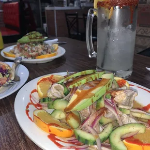 Agua Aguachile Callo de Hacha. Wow so good