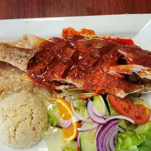 Whole Red Snapper