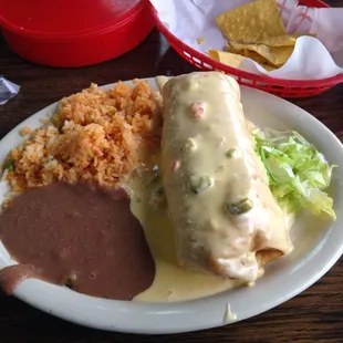 Chicken chimichanga. So delicious.