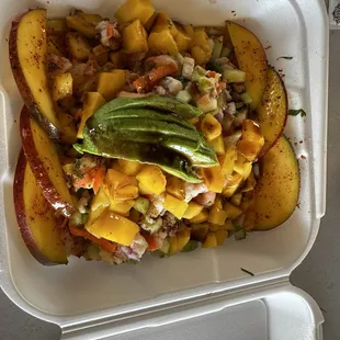 Mango ceviche