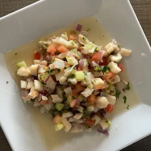1/2 orden de ceviche de pescado