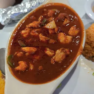Camarones a la diabla