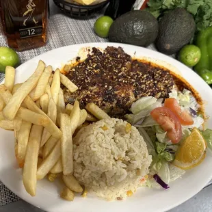 Filete al ajillo