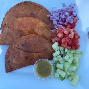 Empanadas de camarón
