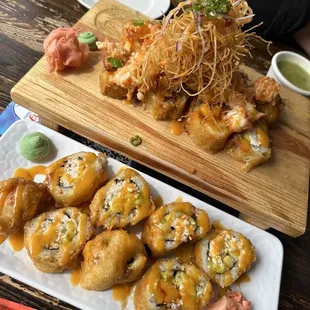 Fried California &amp; Medusa Roll