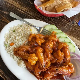 Camarones A La Diabla