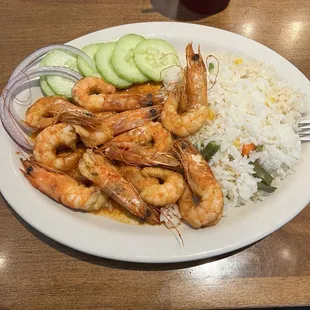 Camarones Al Mojo de Ajo