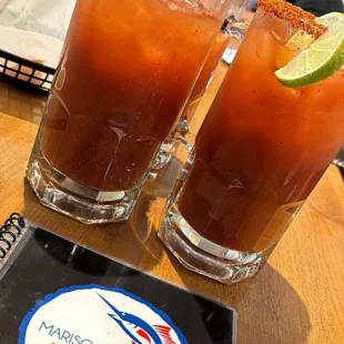 Micheladas.