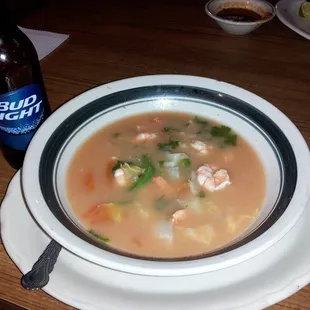Caldo De Camarones