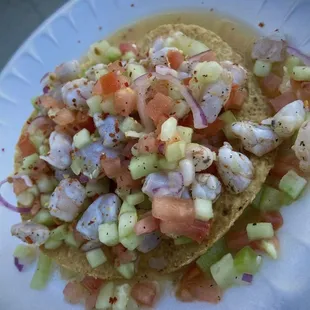 Ceviche de camarón