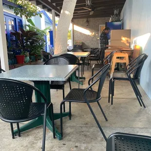 Outdoor seating