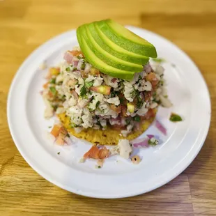 Tostada Pescado