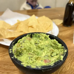a child in the background