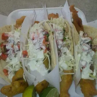 Tacos de pescado