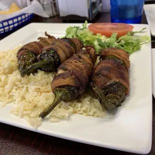 Shrimp stuff Jalapeño poppers