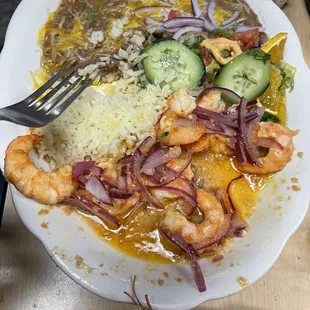 Camarones al mojo de ajo