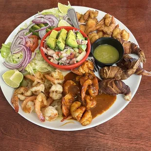 a plate of food