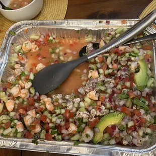 was $72 when I order it then they charged me $80 dollars. My family and I we paid before for a bigger casserole $75 dollars with more shrimp