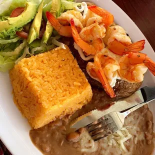 Chile Relleno con Camarón