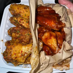 Lemon Peppa Steppas and Raspberry Chipotle