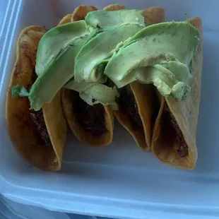 Tacos de camarón