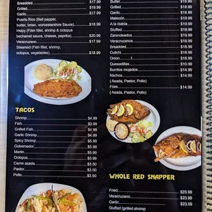 Menu 3/6/23