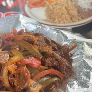 beef fajitas