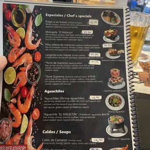 Mexican seafood restaurant