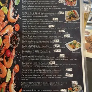 Mexican seafood restaurant