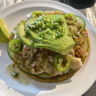 Tostada De Camaron