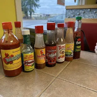 Lots of spice options