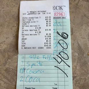 Automatic 18% for four people ???