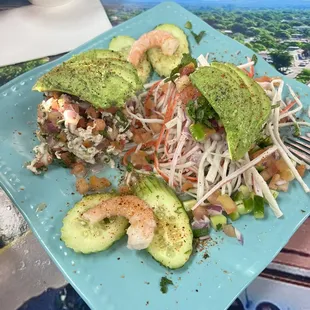 Camarón Ceviche &amp; Jaiva Tostada.....