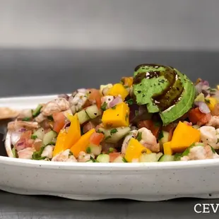 Ceviche al mango