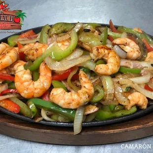 Shrimp Fajitas