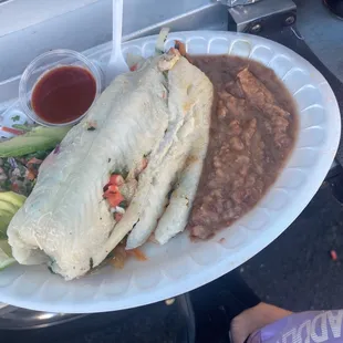 Filete Relleno de Camarón, Pulpo y Jaiva