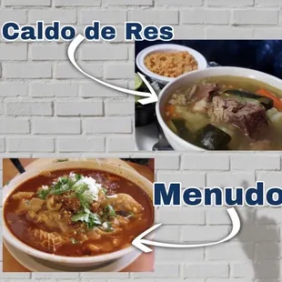 Menudo y Caldo Res