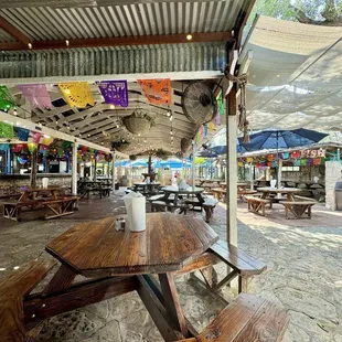 Outdoor seating