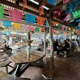 The patio