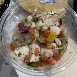 Fish ceviche