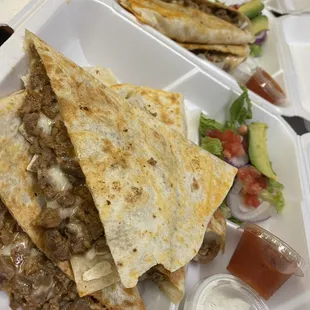 Asada quesadilla $7.99